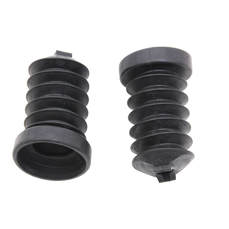 V-Twin Mfg. Rear Shock Dust Boot Set For Harley Touring 1997-2016
