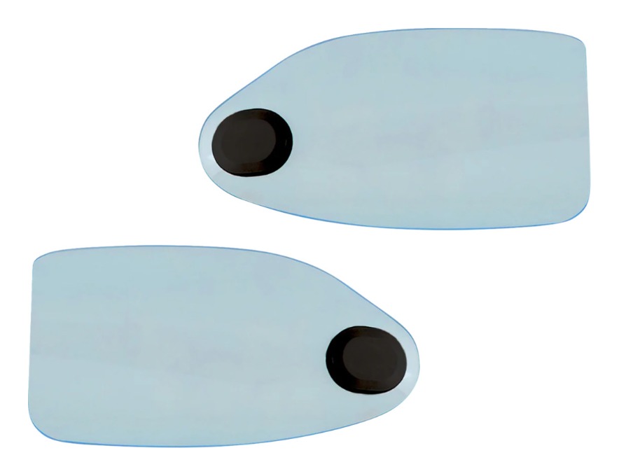 Klock Werks Ice Kolor Flare Hand Guards For Harley - RevZilla