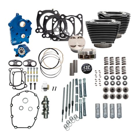 S&S Cycle 132" Power Pack For Harley Milwaukee-Eight 2017-2025