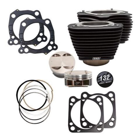 S&S Cycle 132" Big Bore Kit For Harley 114" Milwaukee Eight 2017-2025