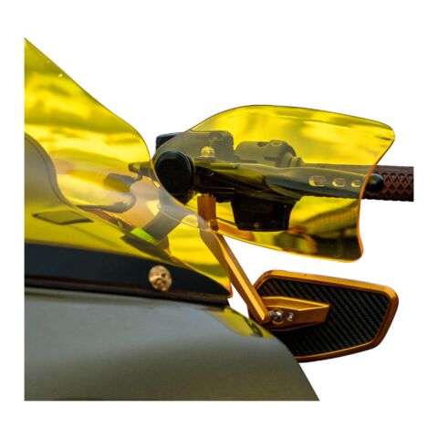 Klock Werks Kolor Flare Hand Guards For Harley with Hydraulic Clutch 2002-2025