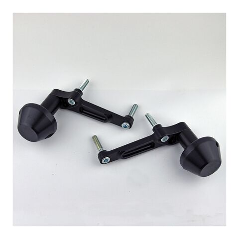 Woodcraft Frame Slider Kit KTM 790 / 890 Duke / R / GP 2018-2024 Black / Domed Puck [Previously Installed]