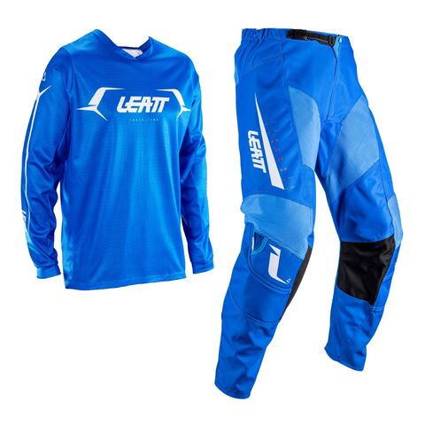 Leatt Moto 3.5 Ride Kit Blue / 2XL [Blemished - Very Good]