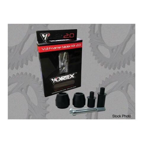 Vortex V3 2.0 Frame Sliders Kawasaki Ninja 300 2013-2017 Black [Open Box]