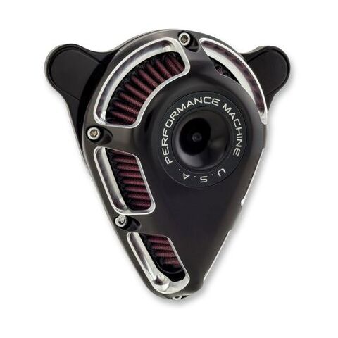 Performance Machine Jet Air Cleaner Intake For Harley Big Twin 1993-2017 Contrast Cut [Previously Installed]