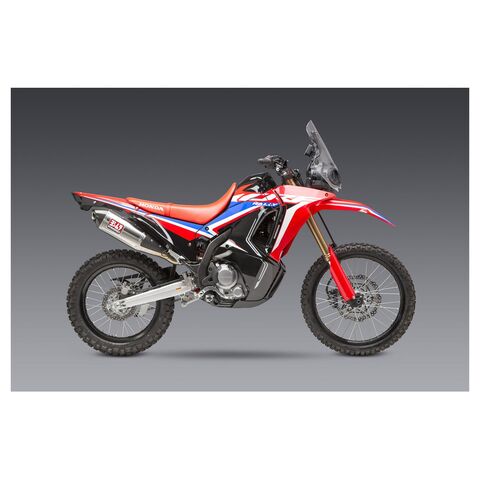Yoshimura RS-4 Slip-On Exhaust Honda CRF300L / Rally 2021-2025 Stainless Steel/Carbon Fiber [Open Box]