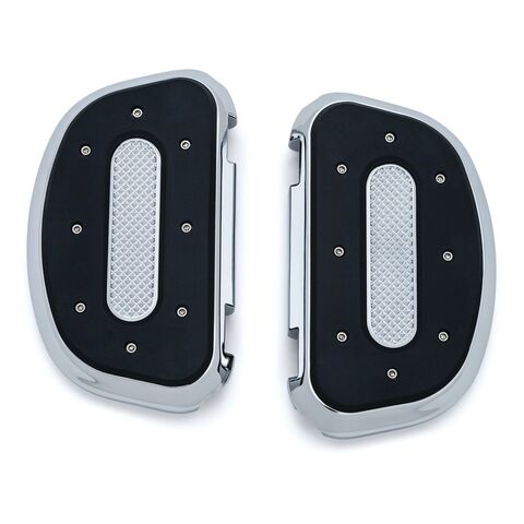 Kuryakyn Heavy Industry Passenger Floorboards For Harley 1993-2025 Chrome [Open Box]
