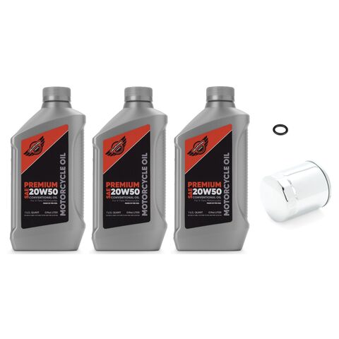 Milwaukee Twins Engine Only Oil Change Kit For Harley Dyna 1999-2017