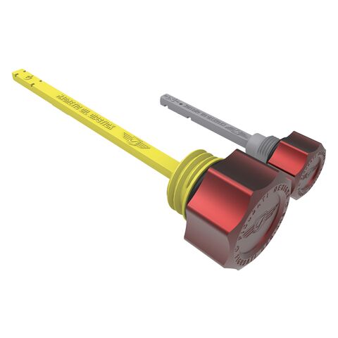 Figurati Designs Performance Curved Magnetic Dipstick Kit For Harley Touring 2017-2026