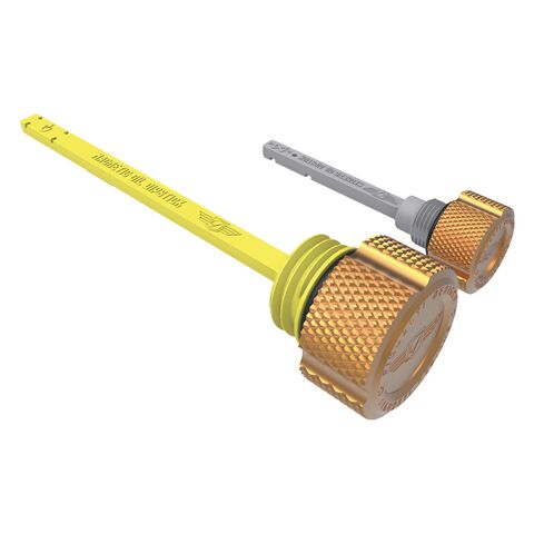 Figurati Designs Performance Knurled Magnetic Dipstick Kit For Harley Touring 2017-2026