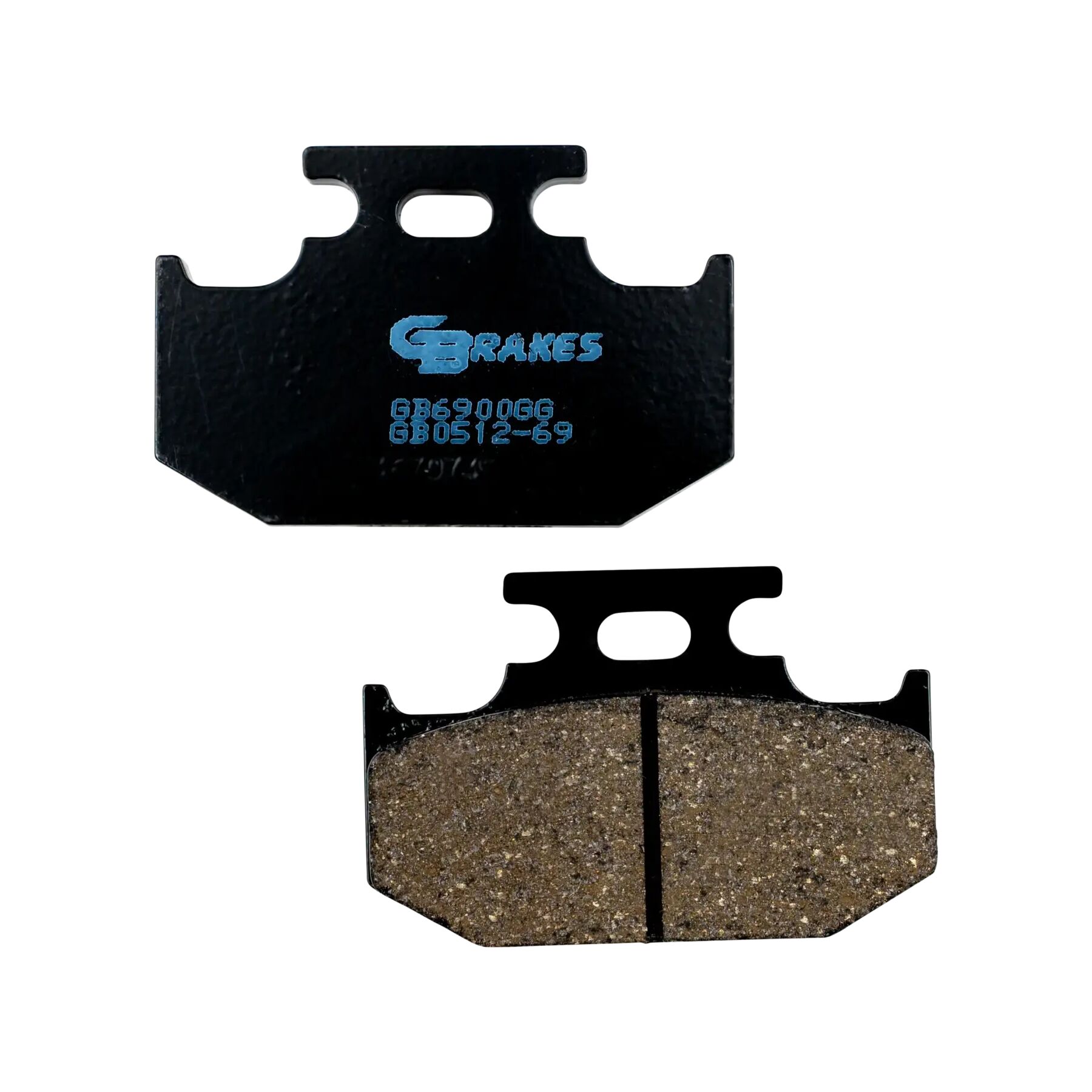 GBrakes Semi-Metallic Rear Brake Pads GB0512-69