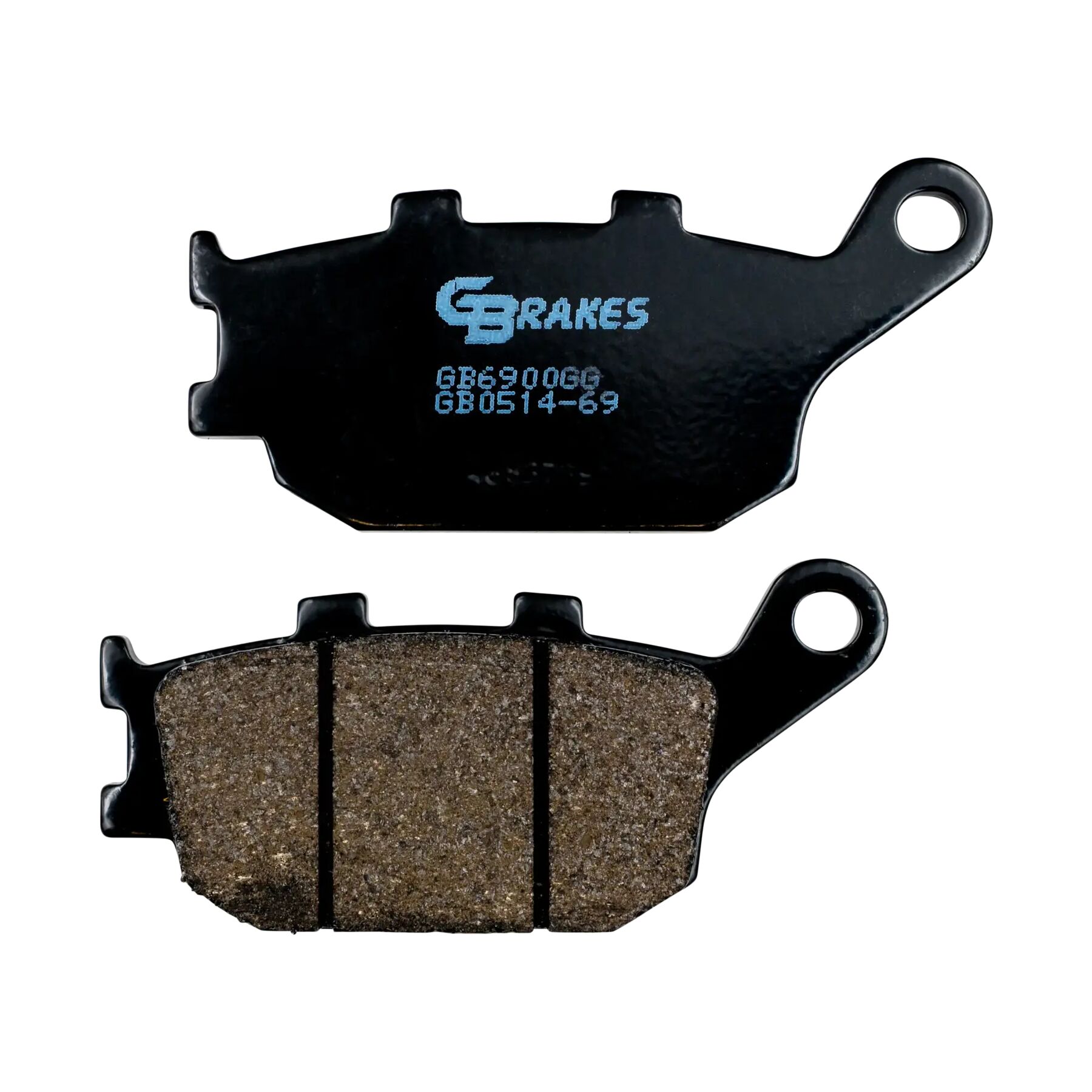 GBrakes Semi-Metallic Rear Brake Pads GB0514-69