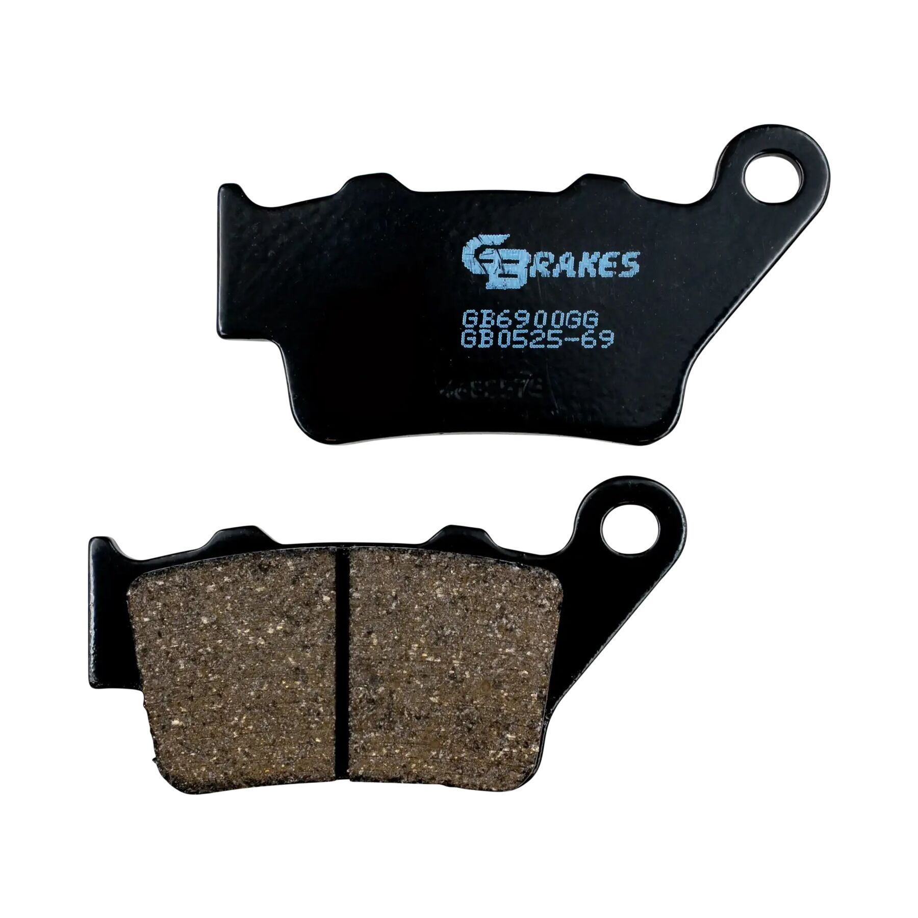 GBrakes Semi-Metallic Rear Brake Pads GB0525-69