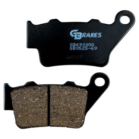 GBrakes Semi-Metallic Rear Brake Pads GB0525-69