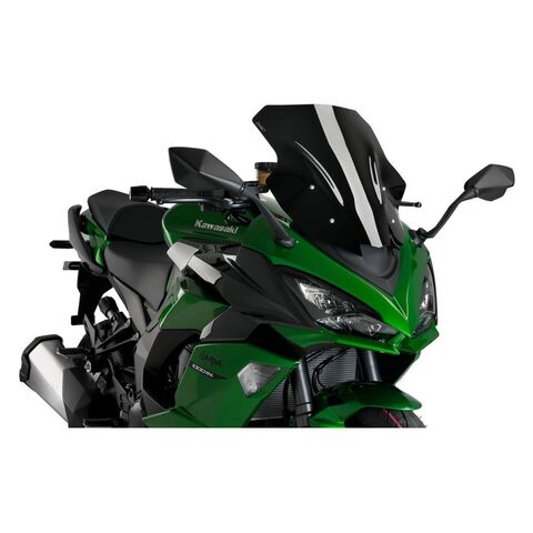 Puig Racing Windscreen Kawasaki Z1000SX / Ninja 1000SX 2011-2024 Black [Previously Installed]