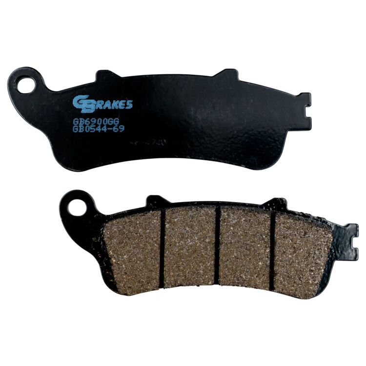 GBrakes Semi-Metallic Front Brake Pads GB0544-69