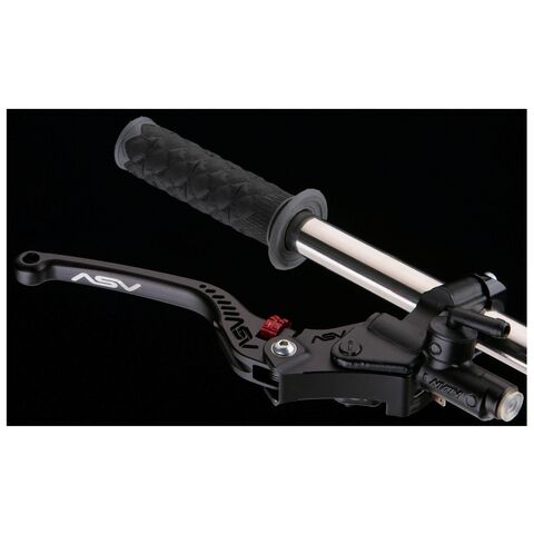 ASV C5 Sport Racing Clutch Lever and Perch Shorty / Black [Previously Installed]