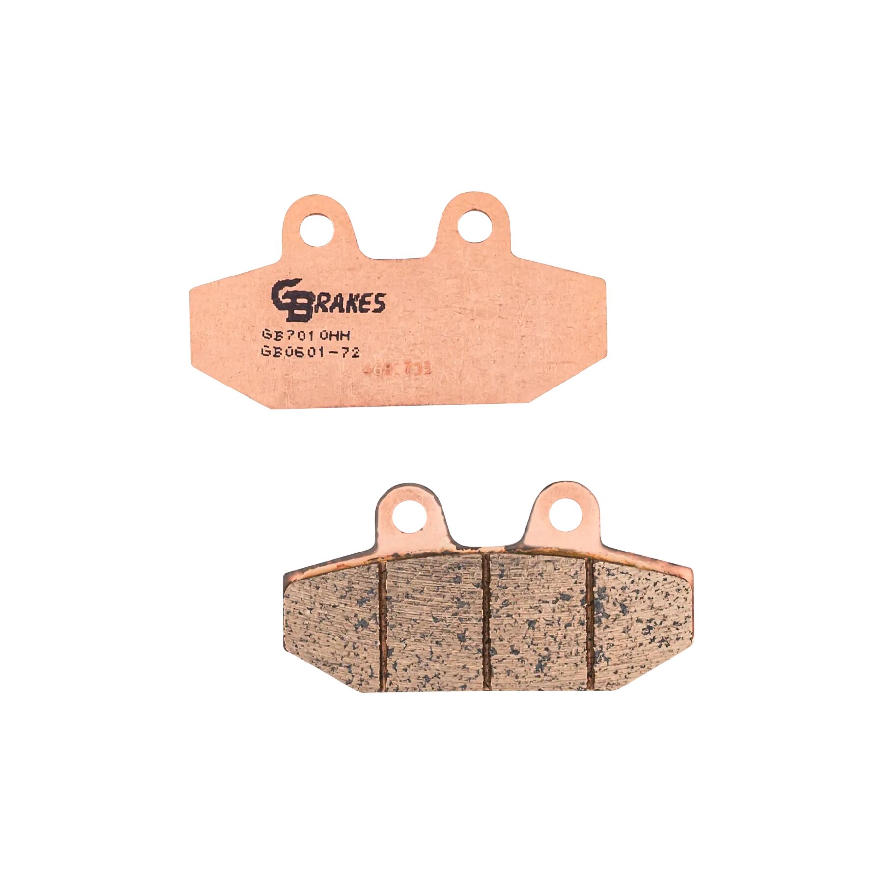 GBrakes HH Sintered Rear Brake Pads GB0601-72 For Harley Softail 2018-