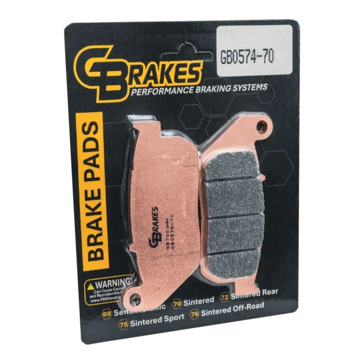 GBrakes HH Sintered Front Brake Pads GB0574-70 For Harley Sportster 2004-2013