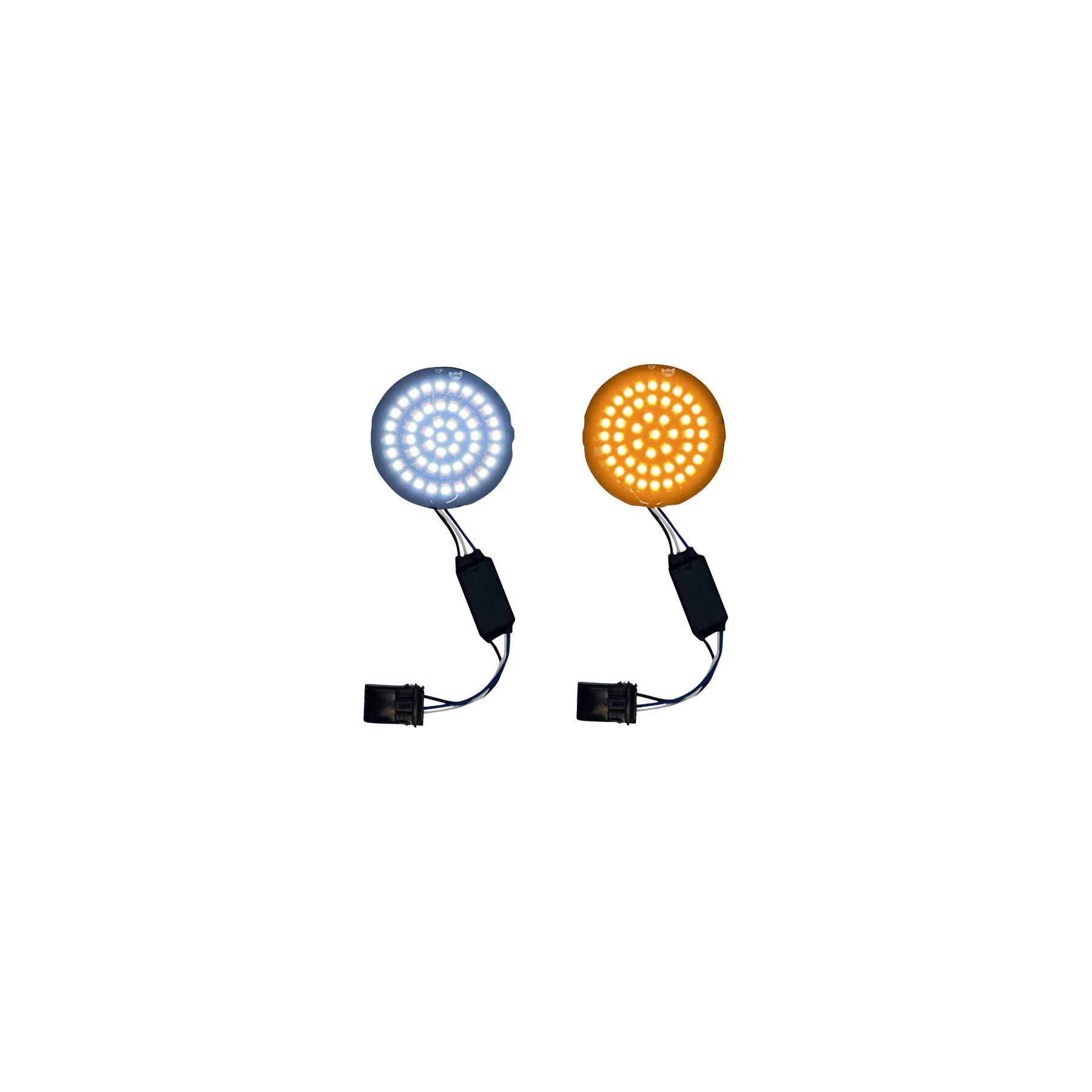 Custom Dynamics Genesis 4 Turn Signal Inserts For Harley Softail 2025-