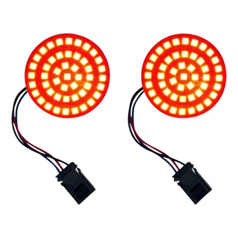 Custom Dynamics Genesis 4 Turn Signal Inserts For Harley Softail 2025-2026