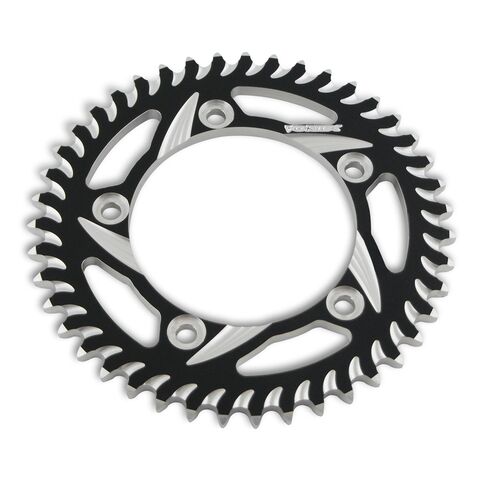 Vortex 525 CAT5 Aluminum Rear Sprocket Suzuki / Yamaha / Kawasaki 47T / Black [Previously Installed]