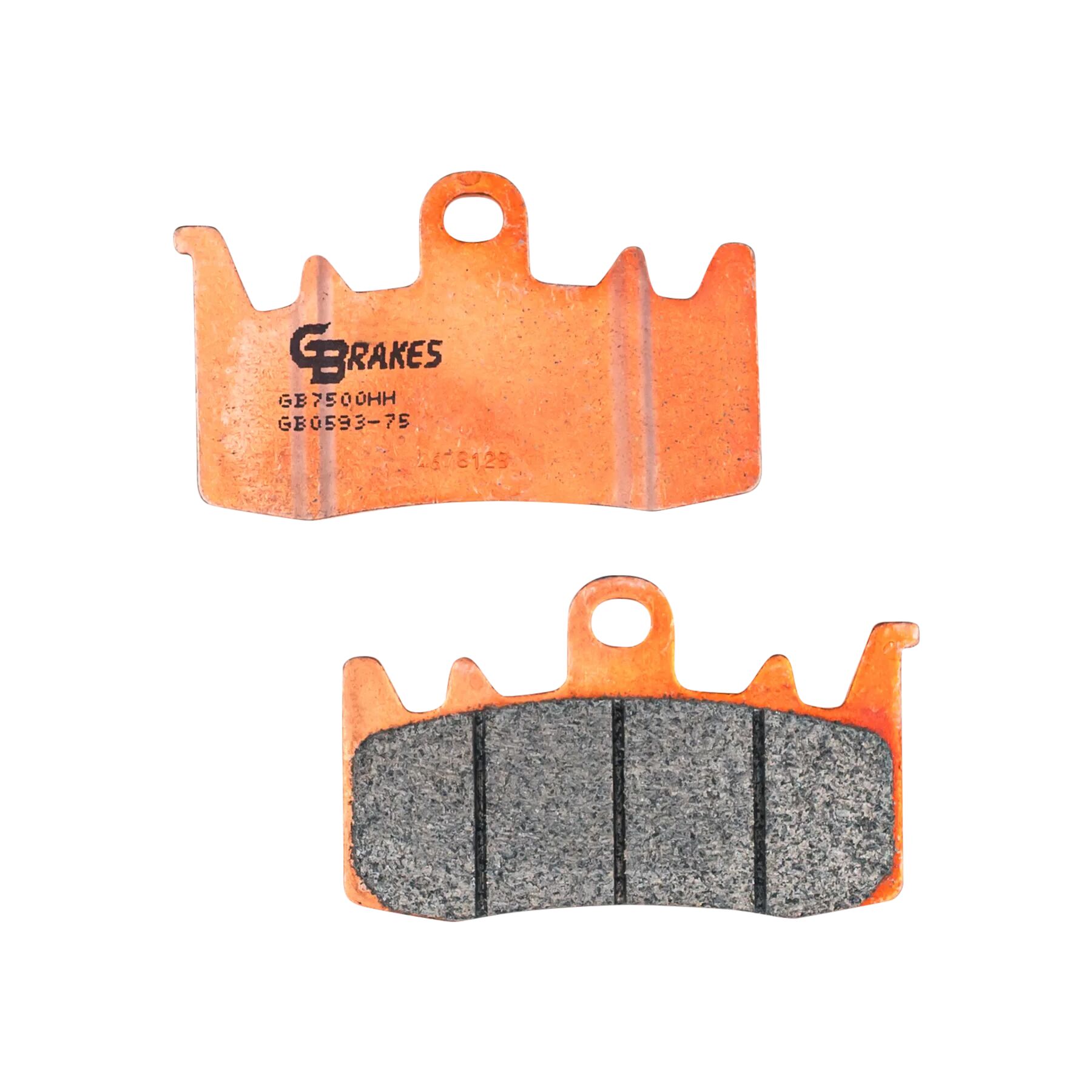 GBrakes HH Sintered Ceramic Front Brake Pads GB0593-75