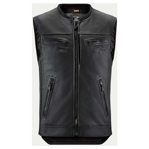 Alpinestars Tech-Air 3 V2 Leather Vest Airbag System Black / SM [Open Box]