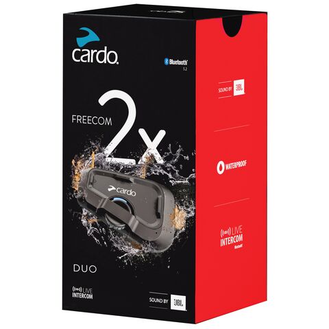 Cardo Freecom 2X Headset - Duo Pack [Previously Installed]