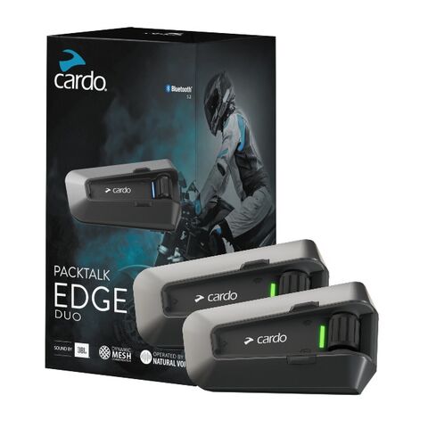 Cardo PackTalk Edge Headset - Duo Pack [Previously Installed]