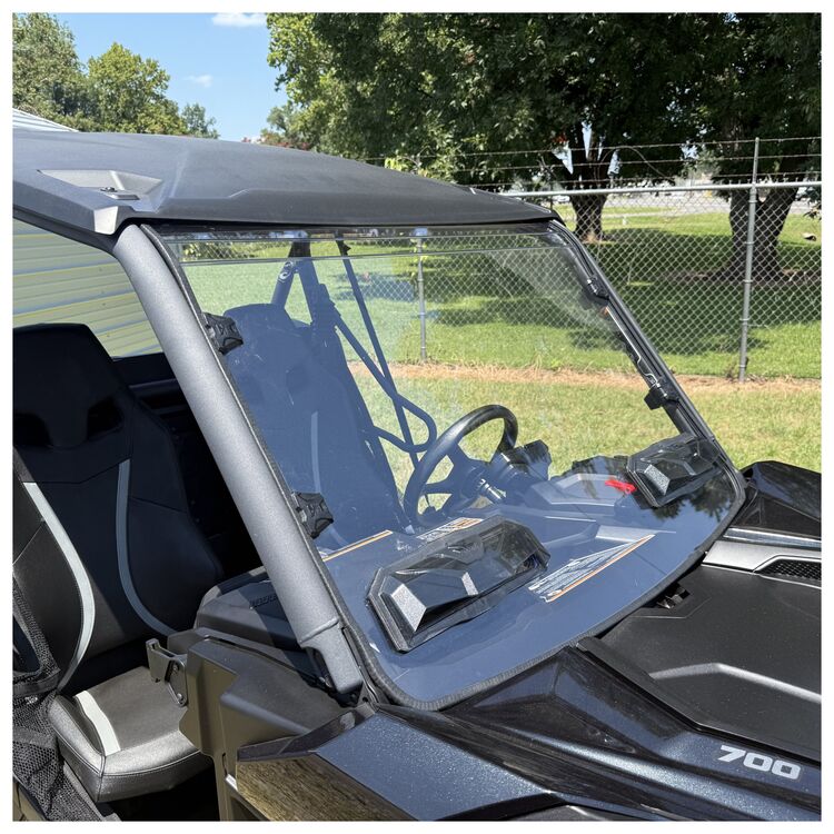 Seizmik Tool-Less Versa Vent Windshield Can-Am Maverick Trail 2018-2024