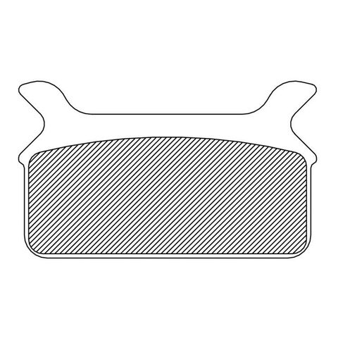 EBC Brakes Organic Rear Brake Pads For Harley Touring 1986-1999 [Open Box]