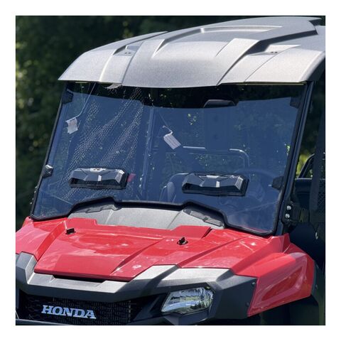 Seizmik Tool-Less Versa Vent Hard Coated Polycarbonate Windshield Honda Pioneer 700 2014-2024