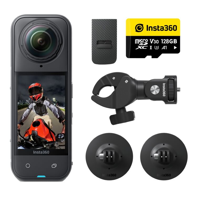 Insta360 X5 Motorcycle Multi View Camera Bundle [Open Box]