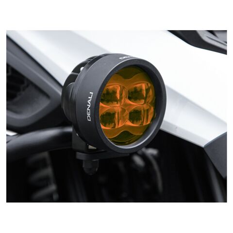 Denali Lens Kit For D3 Fog Lights Amber [Open Box] Amber [Open Box]