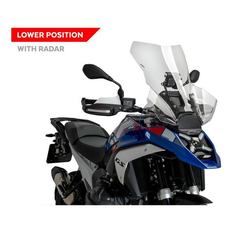 Puig Touring Windscreen BMW R1300GS 2024-2025 Clear / With Radar [Previously Installed]