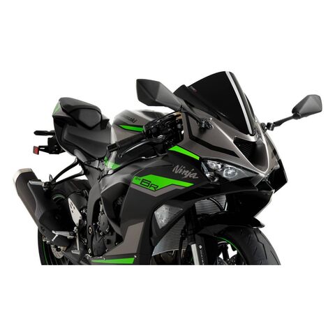 Puig Z-Racing Windscreen Kawasaki Ninja ZX-6R ZX636 2024-2025 Black [Open Box]