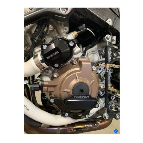 Woodcraft Water Pump Cover BMW S1000RR / S1000XR 2018-2025 Black [Open Box]