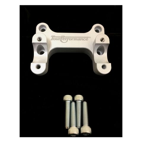 HeliBars Tour performance Handlebar Risers BMW R1200GS/R1250GS Silver [Previously Installed]