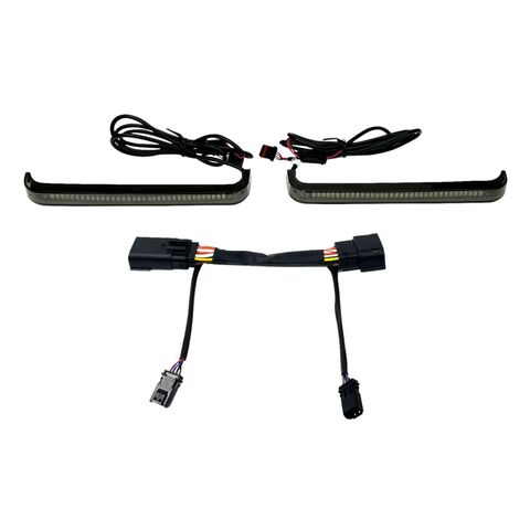 Custom Dynamics LED Low-Profile Bagz Accent Lights For Harley FLHX / FLTRX 2023-2026 Red [Open Box]