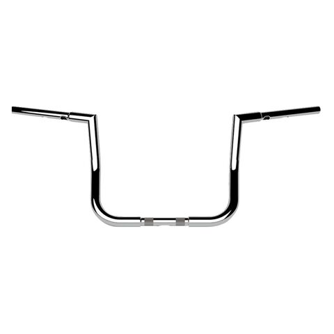 LA Choppers 1-1/4" Twin Peaks Bagger Handlebars For Harley FLHX 2023-2026 12" Rise / Black [Previously Installed]