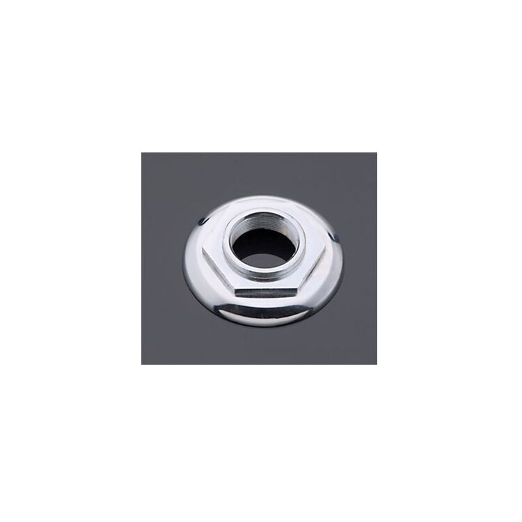 V-Twin Mfg. Zinc Fork Stem Nut For Harley FL 1949-1979 [Previously Installed]