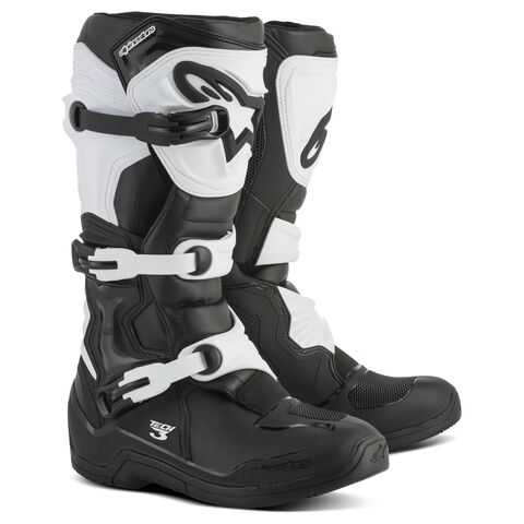 Alpinestars Tech 3 Boots - Sale Black/White / 12 [Open Box]