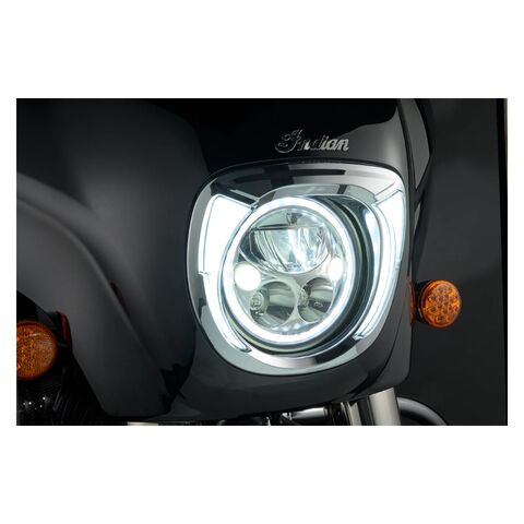 Ciro Headlight Bezel With Turn / Driving Lights For Indian Chieftain 2021-2025