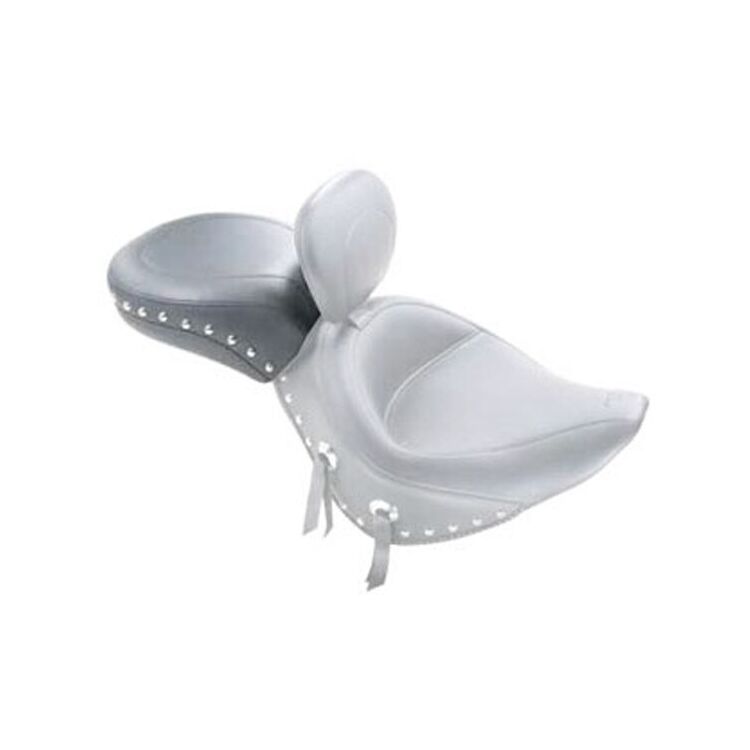 Mustang Wide Touring Passenger Seat For Harley Softail With 200mm Rear Tire 2006-2017 Smooth / Standa... [Open Box]