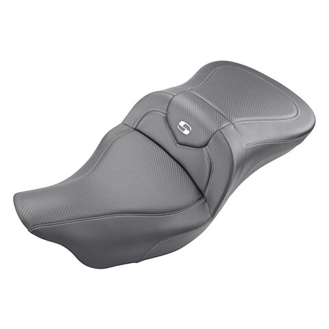 Saddlemen Roadsofa CF Carbon Fiber 2-Up Seat For Harley Trike 2009-2025 Without Backrest [Open Box]