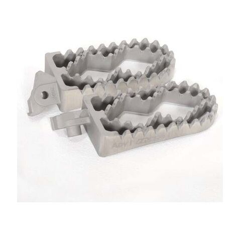 IMS ADV 1 Footpegs Husqvarna 701 / KTM 790 / 890 / 990 / 1090 / 1190 / 1290 Adventure / R / S 2006-2024 Raw Stain... [Previously Installed]