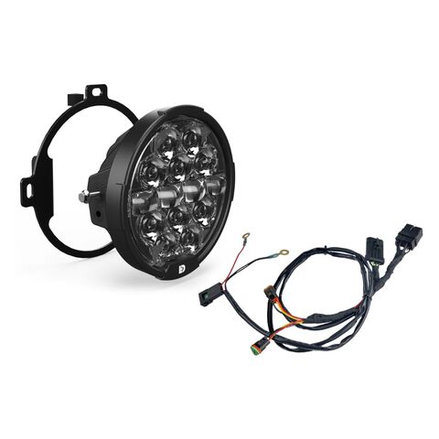 Ciro Destroyer By Denali Headlight For Harley Batwing Fairing 2014-2024