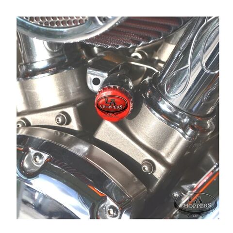 LA Choppers Bottle Cap Choke Knob For Harley 1988-2006 [Open Box]