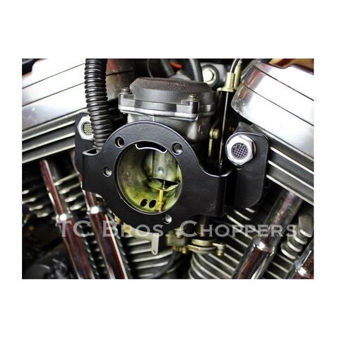 TC Bros Air Cleaner Support Bracket For Harley Sportster 1991-2006 Black [Open Box]